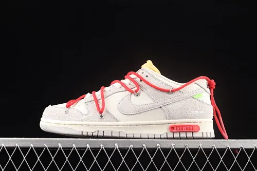 All Categories Nk SB Dunk Series Nk SB Dunk Low Low-top Sneakers Pure Original Version OF x Nk Dunk Low OW Suede SB Smashed Backboard Fashion Casual Sneakers DJ0950-103